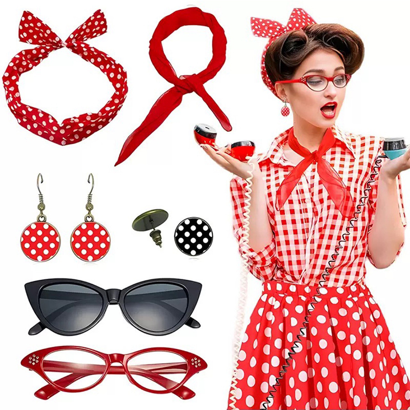 ชุดเครื่องแต่งกายแฟนซียุค 50 ส - Women'S Accessories In The 1950S บทวิจารณ์และราคา