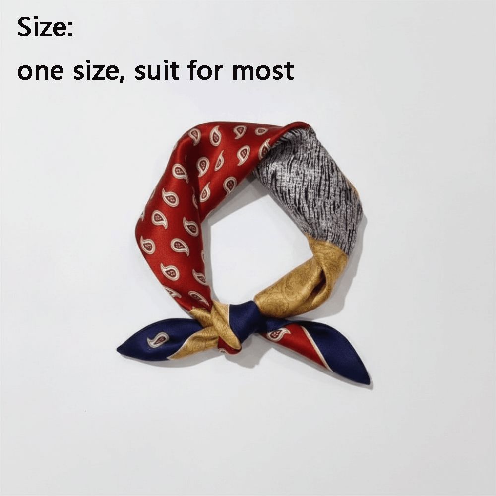 ผ้าไหมพิมพ์ลายดอกไม้ ผ้าพันคอไ - Silk Scarf Square บทวิจารณ์และราคา