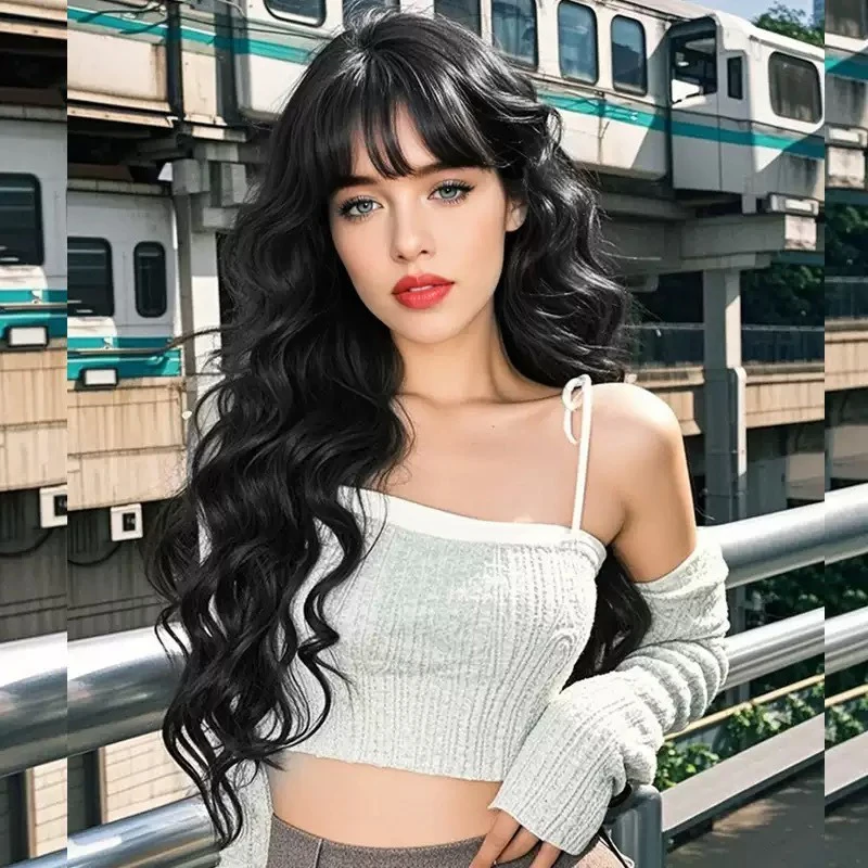 วิกผมลอนคลื่นสำหรับงานปาร์ตี้  - Women'S Accessories Clothing บทวิจารณ์และราคา