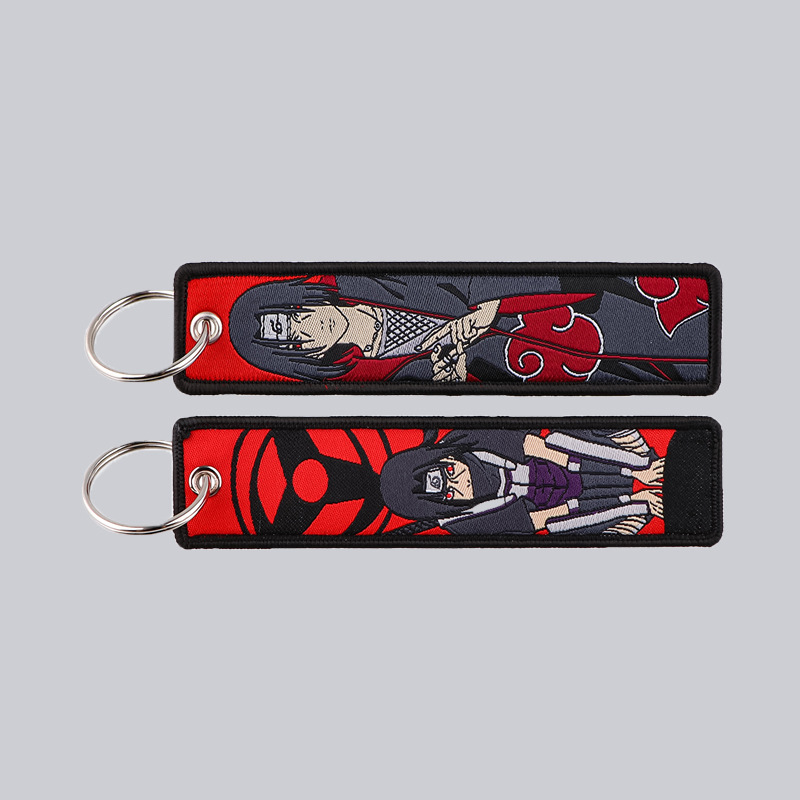 อะนิเมะนารูโตะปักลายพวงกุญแจ ค - Women Accessories Sale บทวิจารณ์และราคา
