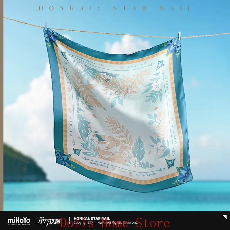 อนิเมะอย่างเป็นทางการ MIHOYO H - Silk Scarf Square บทวิจารณ์และราคา