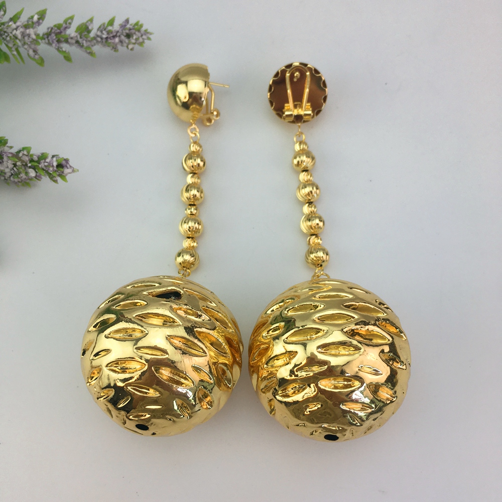 EMMA แฟชั่นดูไบ Gold สี Big Lo - Women Accessories Dubai บทวิจารณ์และราคา