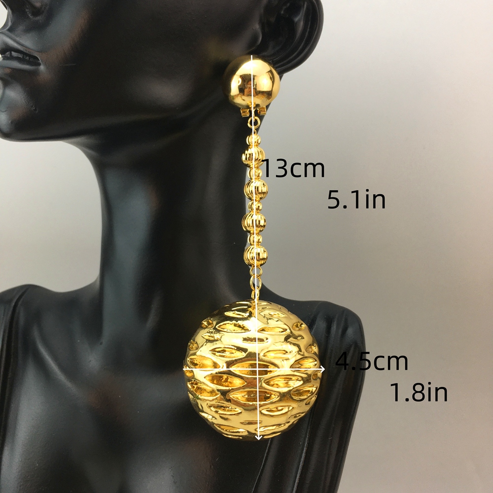 EMMA แฟชั่นดูไบ Gold สี Big Lo - Women Accessories Dubai บทวิจารณ์และราคา